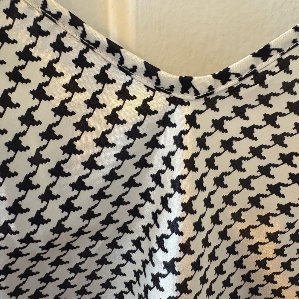 Victoria's Secret Black and White Houndstooth Dress - Picture 4 of 11